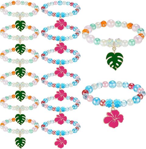 Ecally 12 PCS Party Party Favors Bracelet Bracelet Bracelet Gift Party Supplies Decorations Exclseories Decorations for Kids Girl (Mermaid) in Kuwait