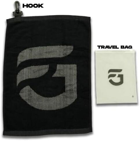 FG Billiard Towel – Signature Fedor Gorst Edition | Jacquard Cotton, Durable & Absorbent, Cue & Hand Cleaning, Travel-Friendly in Kuwait