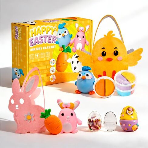 Air Dry Clay Kit for Kids,DIY Air Dry Clays Kit with Sculpting Tools and Tutorials,Creative Molding Clay Gift Kits with Tools,Ultra Light and Soft, Safe and Non-Toxic DIY Underwater Adventure Gift Toy in Saudi Arabia