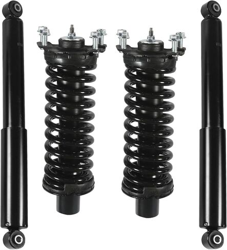 4PCS Front & Rear Strut Assembly Fits Jeep Liberty 2002-2012 | Fits Dodge Nitro 2007-2011 Shock Absorbers Replacement #171577L, 171577R, 437203 in Kuwait