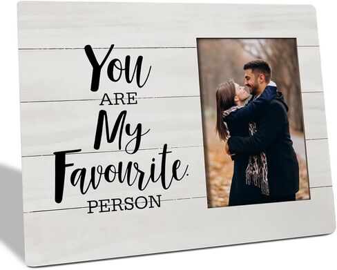 HALUOSI Husband Gift form Wife, Romantic Valentine's Marriage Wedding Gifts for Husband Him Boyfriend, Picture Frame Gifts, I Love You As Much As You Love Fishing in Kuwait