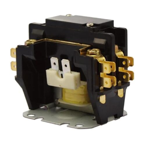 CJX9-1P-20A Single Phase Contactor, 220V AC Magnetic Contactor for Air Conditioner and Elevator, 20A Rating, 50/60Hz, Black in Saudi Arabia
