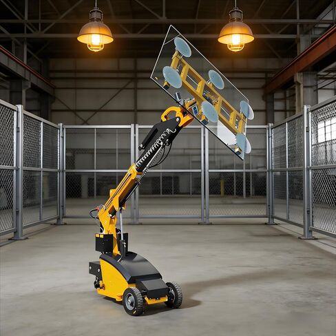 Compact Electric Glass Lifter with Sponge Cup Option & Flipping Function for Uneven & Smooth Surface Materials in Saudi Arabia
