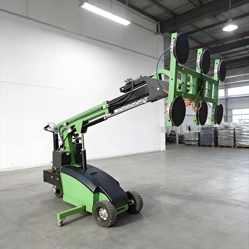 Professional Grade Glass Installation Robot with Pneumatic Arm & Remote Control for Commercial Glazing Projects in Saudi Arabia