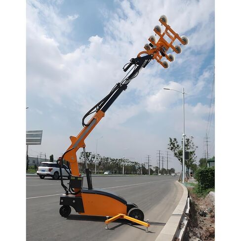 Professional Grade Glass Installation Robot with Pneumatic Arm & Remote Control for Commercial Glazing Projects in Saudi Arabia