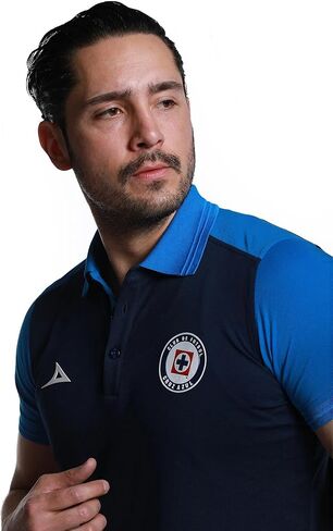 Pirma Cruz Azul 2025/2026 Team Polo - Blue/Black in Kuwait