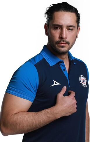 Pirma Cruz Azul 2025/2026 Team Polo - Blue/Black in Kuwait