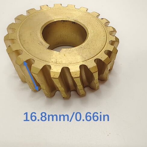 Worm Gear 20T Compatible with MTD CUB Cadet Craftsman Snowblowers 40 42 91704861 9170528 9180528a 71704449 7170528 7170528A 6180528 2002 2003 2004 2005 240303 in Saudi Arabia
