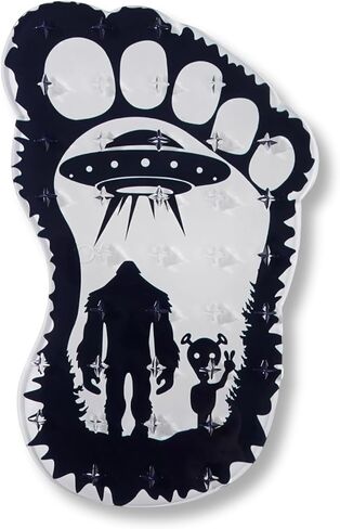 devembr Snowboard Stomp Pad for Bigfoot Lovers, Funny Stomp Pads Snowboarding with 3D Bumps Design, PVC Material in Kuwait