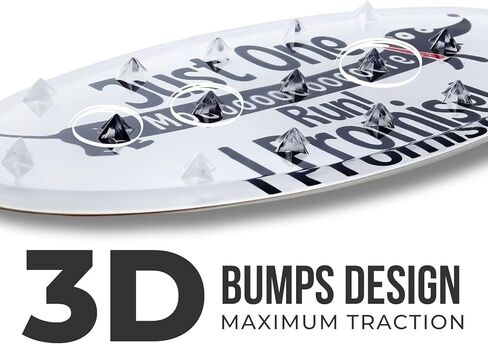 devembr Snowboard Stomp Pad for Dachshund Lovers, Funny Stomp Pads Snowboarding with 3D Bumps Design, PVC Material in Kuwait