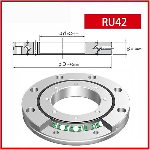 حلقة الأسطوانة المتقاطعة الدوران الداخلي RU42 RU42UUCC0 RU42UUC0 in Kuwait