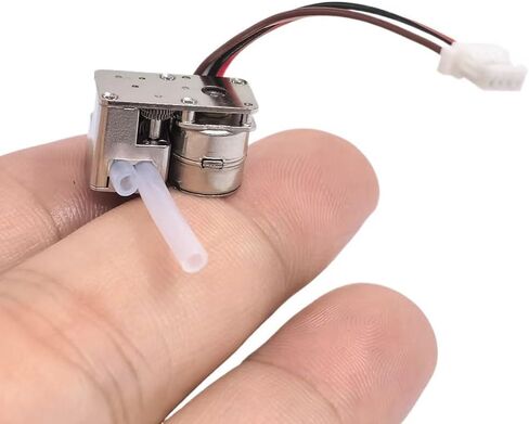 مضخة مياه تمعجية صغيرة 8 مم 0.5 مل/دقيقة 3-5 فولت مع أنابيب سيليكون 2.5 مم ومحرك متدرج لتعبئة السوائل وجرعاتها بدقة عالية in Kuwait