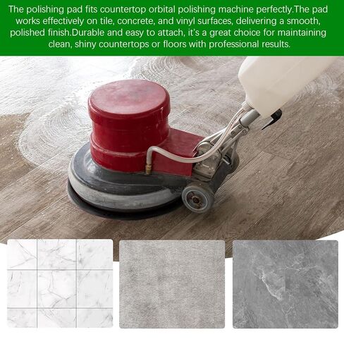 قرص تنظيف مقاس 12 بوصة لآلة الأرضية المدارية Oreck ORB550MC، وسادات تنظيف الأرضيات السوداء التجارية 437.071 للخرسانة النظيفة العميقة والأوساخ والبقع وبقع الطلاء، وتجريد الشمع أو اللمسة النهائية (عبوتان) in Kuwait