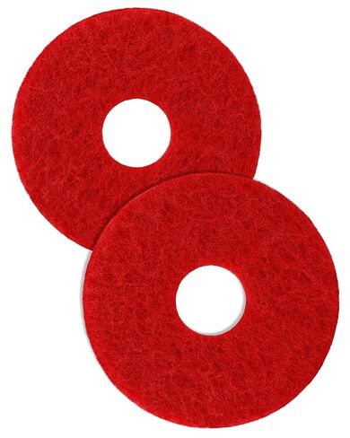 DR DAPPER 12" Commercial Microfiber Carpet Bonnet Orbiter Pads 437.053 Fit for Oreck Orbiter ORB550MC ORB600MW ORB700MB Floor Machine, Mopping and Buffing Pads Fit for Bissell BGEM9000, 2 Pack in Saudi Arabia