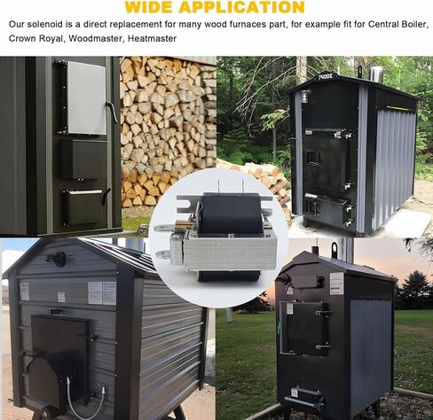 2005-M-1 Laminated Solenoid 4X240 Fit for All WM Models Pull, Foot Mounted, Solder Lug, 120VAC/60Hz Cont, 20.50 Ohms,17.9W in Kuwait
