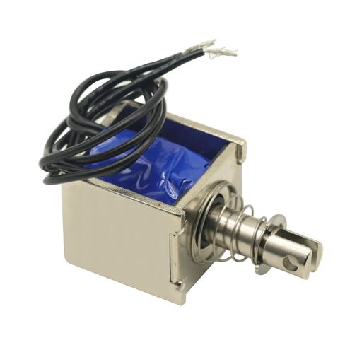 2PCS DC12V Open Frame Solenoid 10mm Stroke Push Pull Type Electronic DC Electromagnet 20N Force in Saudi Arabia
