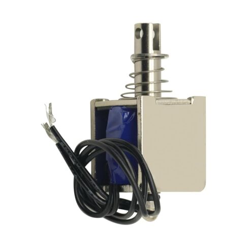 2PCS DC12V Open Frame Solenoid 10mm Stroke Push Pull Type Electronic DC Electromagnet 20N Force in Saudi Arabia