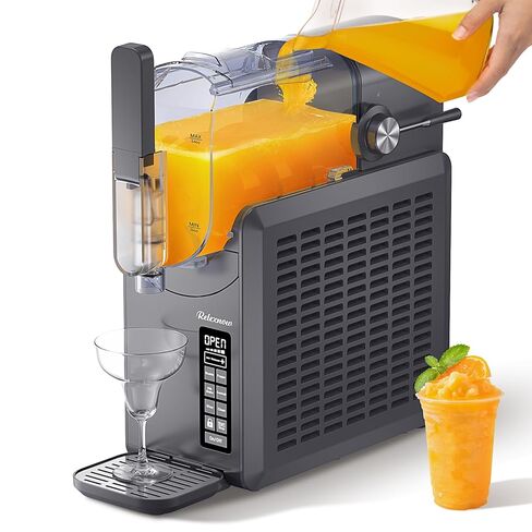 آلة سلوشي، آلة سلاشي 88 أونصة للمنزل، صانع مشروبات مجمدة احترافية مع تنظيف ذاتي، 6 برامج معدة مسبقًا للمارجريتا والفرابيه والحليب المخفوق والمزيد in Kuwait