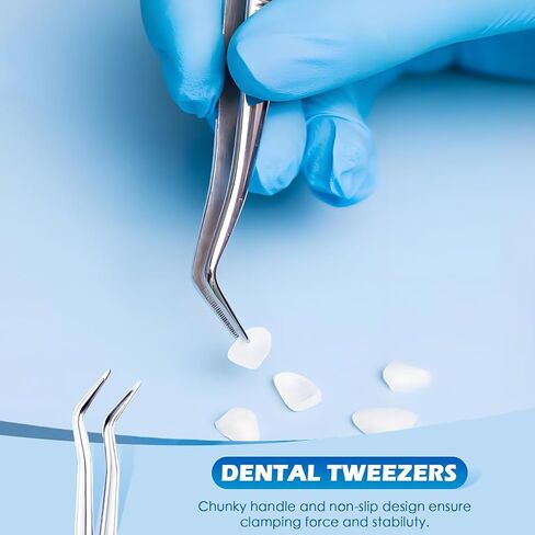 20 Sets Disposable Dental Tools for Teeth Inspection, 5 Pcs Sterile Packaging Teeth Cleaning Tools, Dental Mirror Explorer Probe Plier Family Oral Care Tool in Saudi Arabia