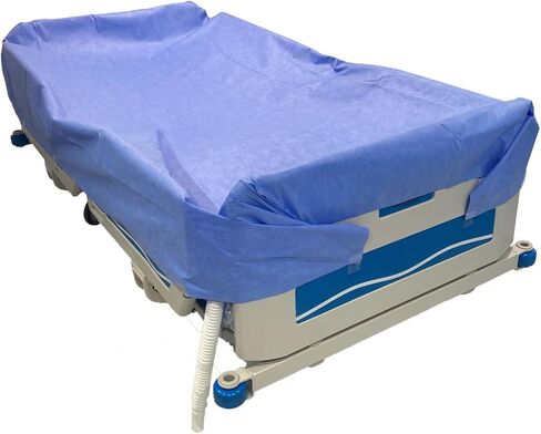 Patient Washing Sheet with Drainage Hose - Waterproof Bed Pad & Portable In-Bed Shower Bathing Kit for Bedridden, Elderly & Disabled - Reusable Medical Basin & Caregiver Aid in Saudi Arabia