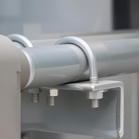 6 Sets Round U Bolts, u-Bolts 1-1/4 Inch Wide, 304 Stainless Steel U Bolt,with Nuts,Bolt Plate and Washers for Boat Trailer Tube(1/4" D x 1-1/4"W x 2-1/4"L) in Kuwait