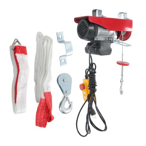 رافعة كهربائية waltyotur 440 رطلًا مع جهاز تحكم عن بعد سلكي بطول 14 قدمًا، ورافعة كهربائية 110 فولت مع ارتفاع رفع كابل واحد بطول 40 قدمًا ومحرك نحاسي نقي in Kuwait