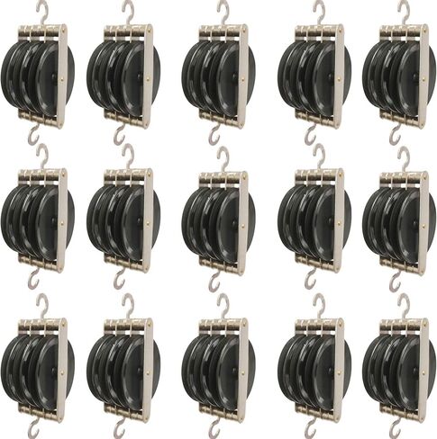 4-16063-15 Triple Parallel Pulley, Plastic, Pack of 15 in Saudi Arabia