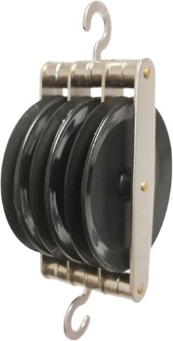 4-16063-15 Triple Parallel Pulley, Plastic, Pack of 15 in Saudi Arabia