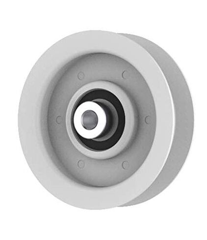 Flat Idler Pulley, 3.06'' Flat Diameter, 3/8" Bore, Steel in Saudi Arabia