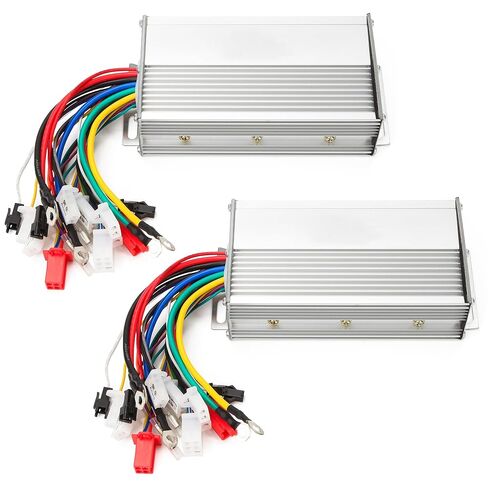 Dual Mode 12-Tube 48V 60V 64V 72V 1000W 1500W Brushless Motor Speed Controller DC Universal Replacement for High Power E-Bike Scooter (Silver) in Saudi Arabia