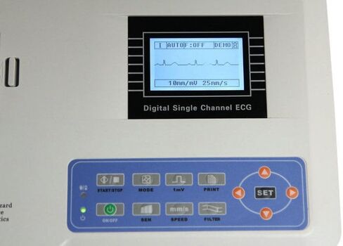 CONTEC ECG100G-VET Single-Channel Veterinary ECG Machine Veterinary Animal Monitor Machine, in Kuwait