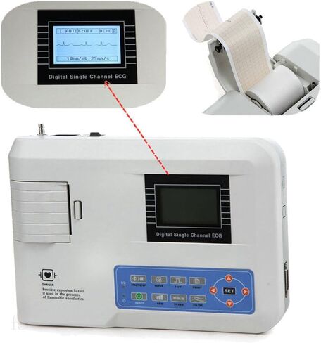 CONTEC ECG100G-VET Single-Channel Veterinary ECG Machine Veterinary Animal Monitor Machine, in Kuwait
