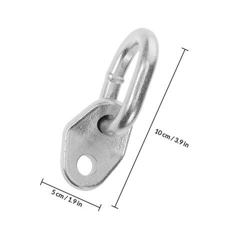 2pcs 5500lb Stainless Steel Engine Lift Brackets 110x50x10mm Motor Mount Lifting Lugs Heavy Duty Automotive Hoist Rings for Engine Support and Rigging in Kuwait