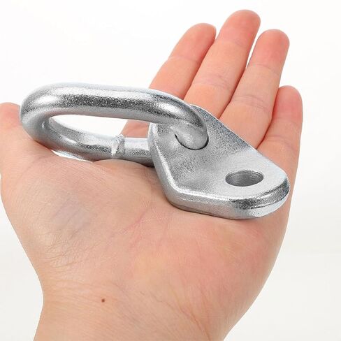 2pcs 5500lb Stainless Steel Engine Lift Brackets 110x50x10mm Motor Mount Lifting Lugs Heavy Duty Automotive Hoist Rings for Engine Support and Rigging in Kuwait