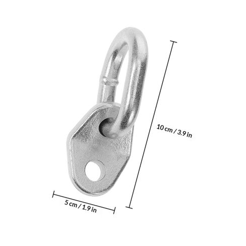 2pcs Stainless Steel Engine Lifting Lug 5500lb Capacity Forged Engine Lift Bracket Heavy Duty Hoist Rings for Support and Replacement 110×50×10mm in Saudi Arabia