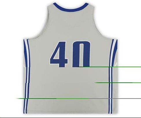 Air Force Falcons Team-Issued #40 Gray Jersey with Numbers from the Basketball Program - Size XL - College Programs in Saudi Arabia