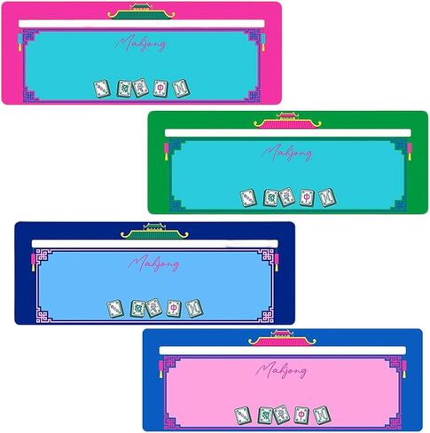 Tsangbaby 4PCS Mahjong Line Finder لبطاقات Mahjong، قارئ خط Mahjong الأمريكي للمبتدئين في السفر والحفلات والمسابقات وليالي الألعاب in Kuwait