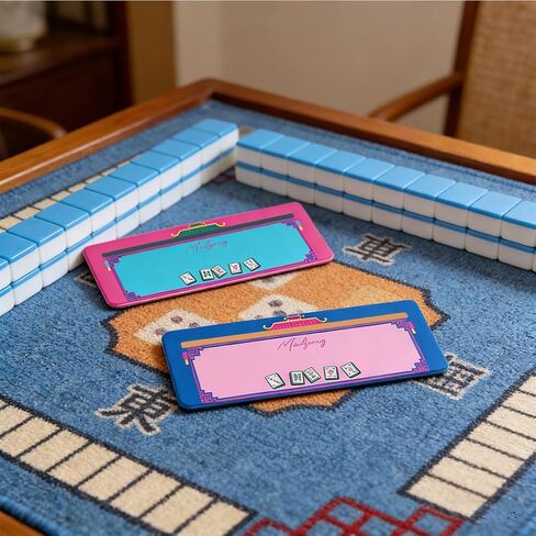 Tsangbaby 4PCS Mahjong Line Finder لبطاقات Mahjong، قارئ خط Mahjong الأمريكي للمبتدئين في السفر والحفلات والمسابقات وليالي الألعاب in Kuwait