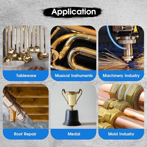 Brass Sheet Roll, 1000mm x 100mm x 0.1mm Brass Foil Sheet, Gold Metal Strip for Crafts, DIY, Jewelry Making, Model Projects, Repairs in Kuwait