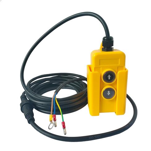 3 أسلاك تفريغ مقطورة التحكم عن بعد التبديل DC 12V لوحدة الطاقة مضخة هيدروليكية واحدة التمثيل، كابل 15FT، وحدة تحكم عن بعد لشاحنة قلابة رفع بوابة رافعة الرافعات هادم in Kuwait