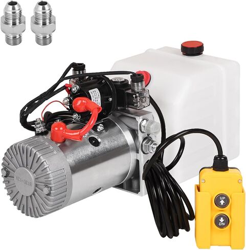 12V Hydraulic Power Unit 3200 PSI, Double-Acting Hydraulic Pump for Dump Trailer & Car Lifting in Saudi Arabia
