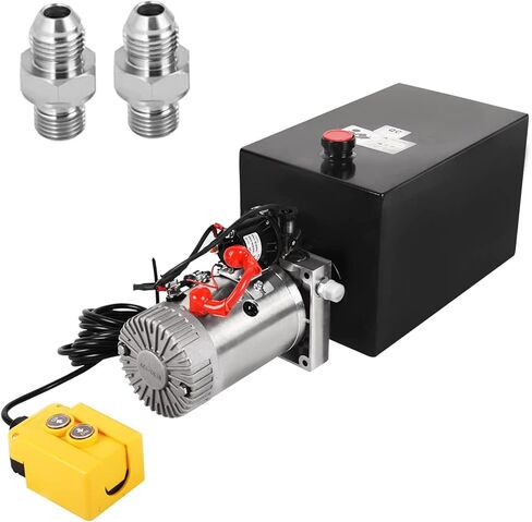 12V Hydraulic Power Unit 3200 PSI, Double-Acting Hydraulic Pump for Dump Trailer & Car Lifting in Saudi Arabia