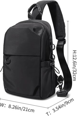 Messenger Bags Men's Waterproof Bag Fashion Oxford Shoulder Multifunctional Short Travel Chest in Kuwait