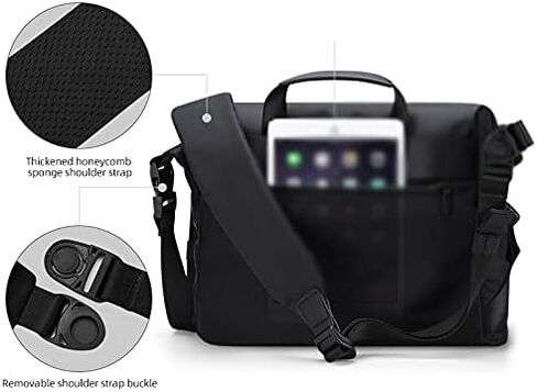 Messenger Bags Men Large Capacity Travel Shoulder Bag Waterproof Zipper Short Distance Casual Student in Saudi Arabia