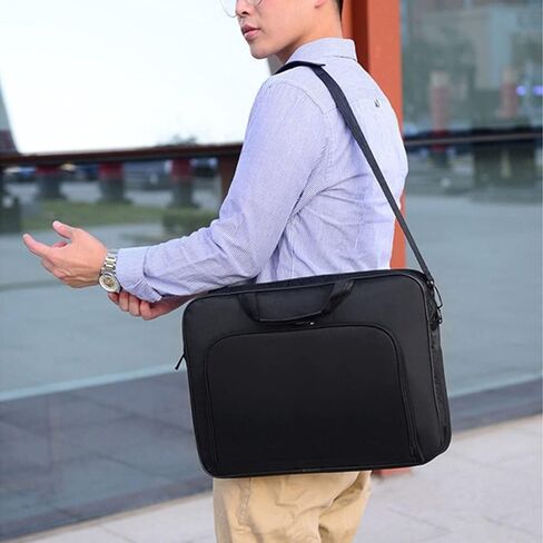 Messenger Bags Men Laptop Male Business Office Handbags Black Nylon Shoulder Bag Casual Briefcase Document Storage in Kuwait
