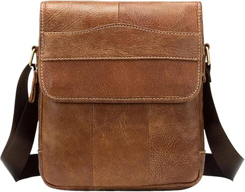 Messenger Bags Men's Leather Bag Large Capacity Shoulder in Kuwait