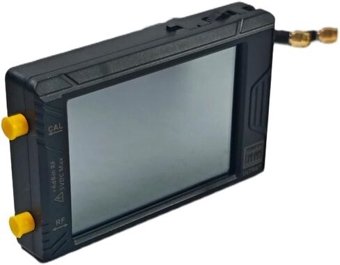 TinySA Ultra+ ZS407، محلل الطيف المحمول ومولد الإشارة 7.3 جيجا هرتز، محلل الترددات اللاسلكية 2 في 1 100 كيلو هرتز - 7.3 جيجا هرتز مع شاشة لمس 4 بوصات، لتصحيح أخطاء WiFi/Bluetooth، راديو HAM، محاذاة الأقمار الصناعية in Kuwait
