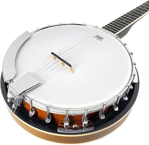 Banjo 5 String Portable Full Size 38 Inch Banjo Kit with Carrying Bag Extra Strings Starp Finger Picks Wrench for Adults Beginners in Saudi Arabia