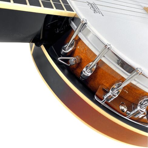 Banjo 5 String Portable Full Size 38 Inch Banjo Kit with Carrying Bag Extra Strings Starp Finger Picks Wrench for Adults Beginners in Saudi Arabia