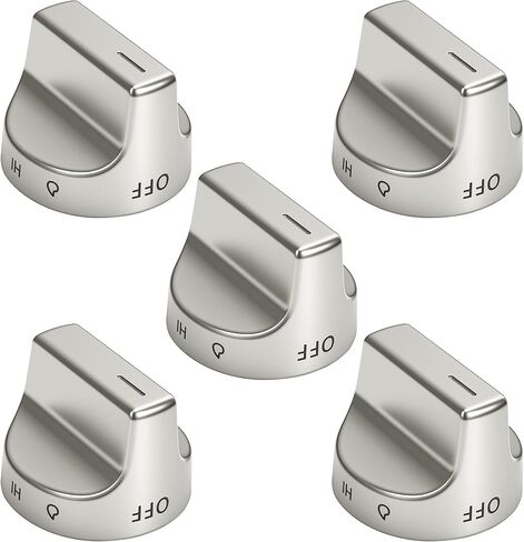 5 قطع W10850015 مقابض موقد الغاز المتوافقة مع نطاقات الغاز الدوامة استبدال W10850015 W11032553 PD00061875 4845290 AP6333411 PS12578779 EAP12578779 in Kuwait